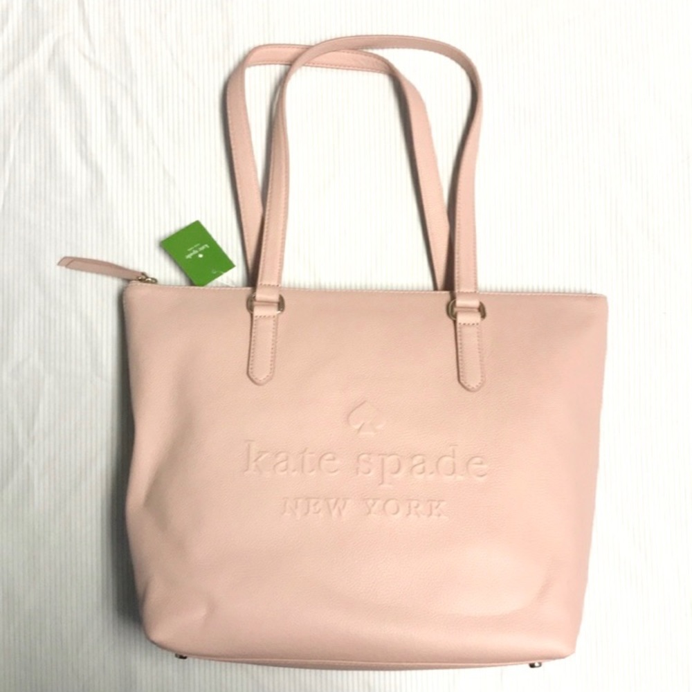 Kate Spade Pink Tote Bag with Gold Hardware - Picture 2 of 8